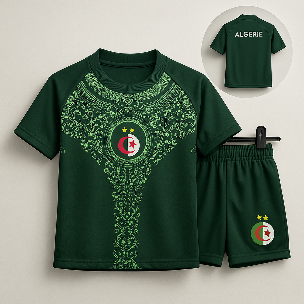 Ensemble Foot ALGERIE – Vert Royal