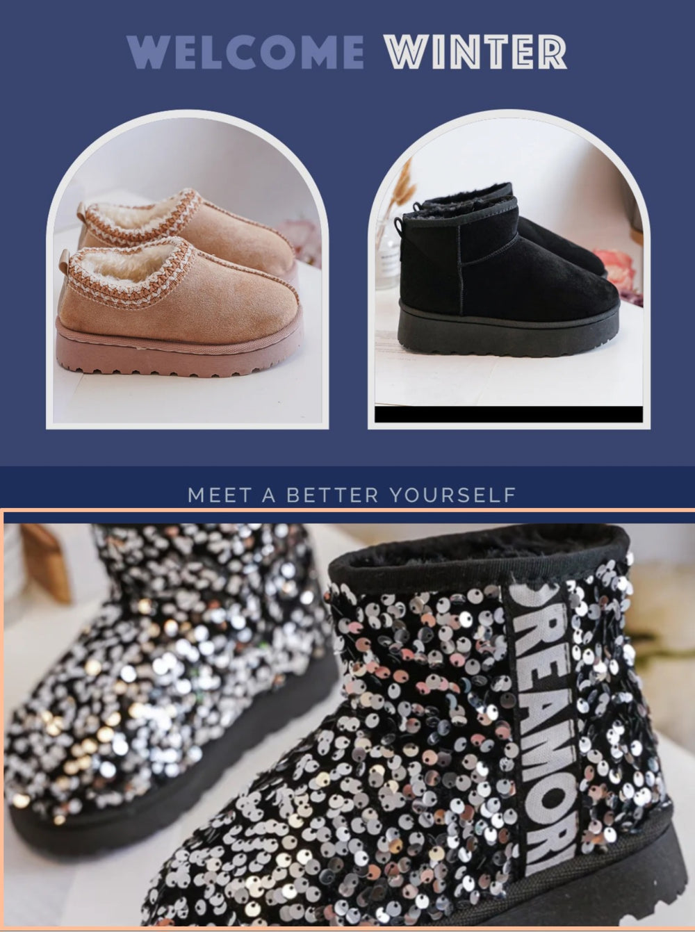 Bottes Paillettes