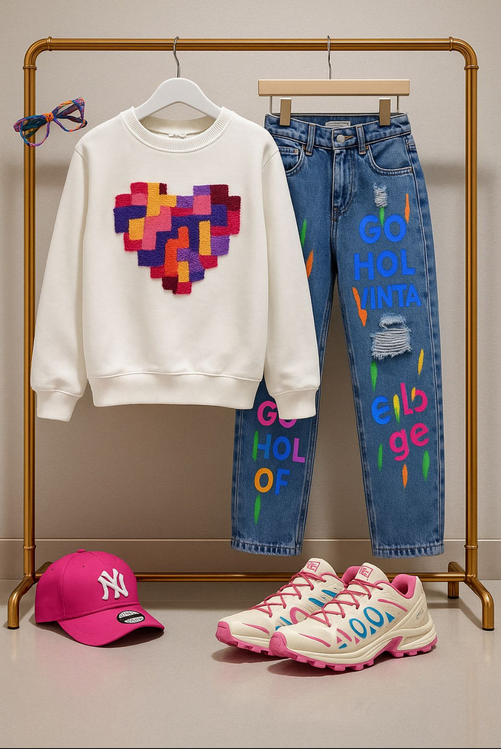 Look Coloré Premium – Ensemble Ultra Stylé 2025