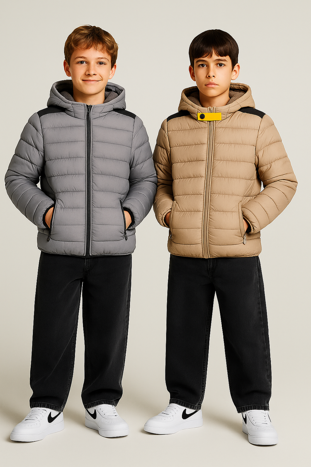 Doudoune  Enfant Ultra Chaude ❄️ | Hiver 2025 | Garçon 4–14 ans | Légère & Stylée