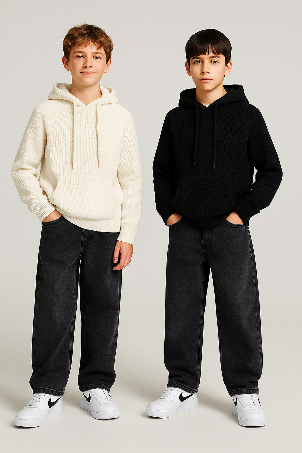 Fiche TikTok Shop – Jean oversize garçon