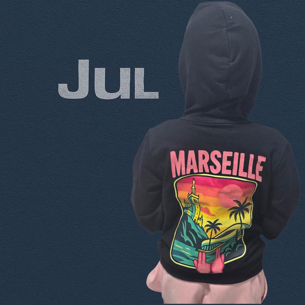 Sweat Marseille Sunset – Édition Street Style