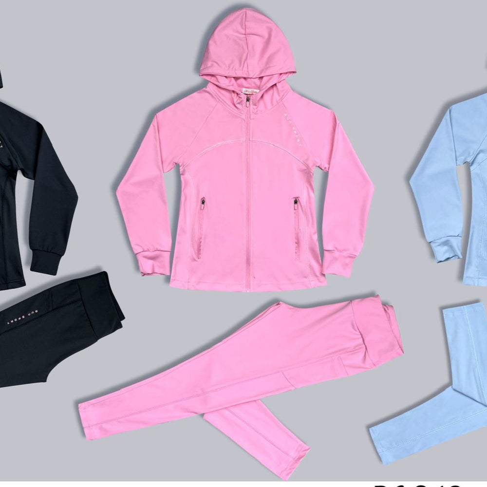 
                      
                        Ensemble Jogging Fille 2 pièces (Veste à capuche + Legging)
                      
                    