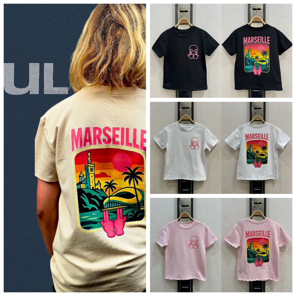 
                      
                        T-shirt Marseille Sunset – Édition Street Style
                      
                    