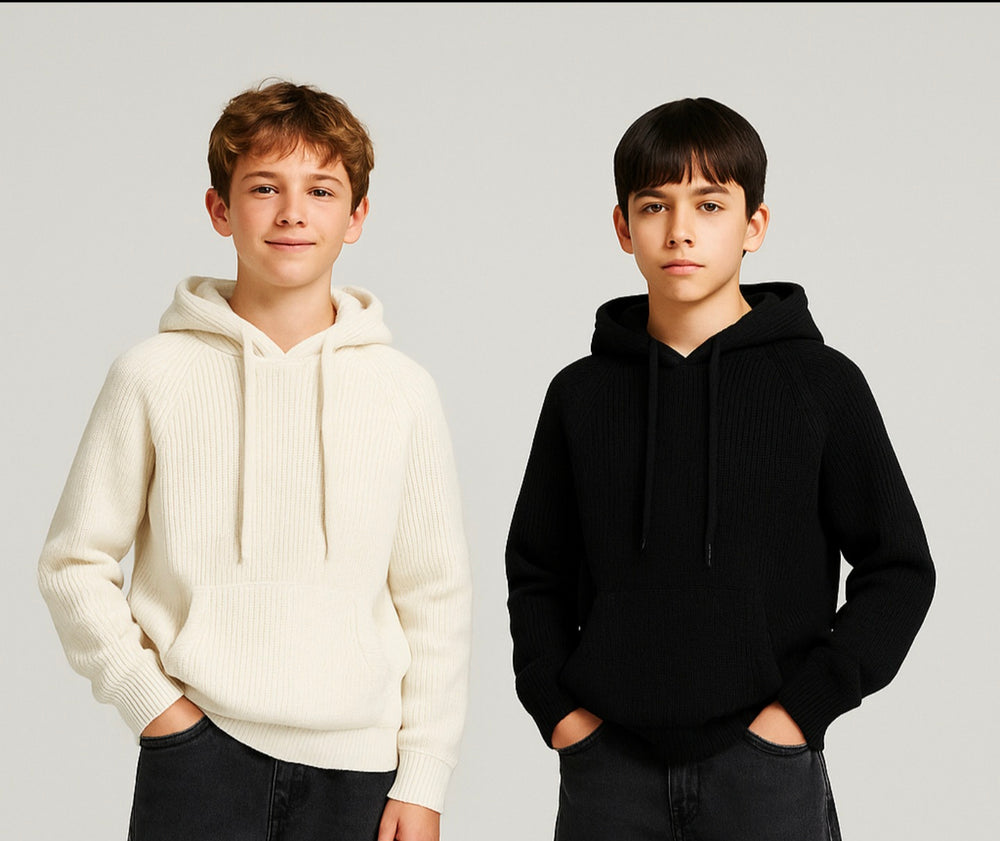 Fiche TikTok Shop – Sweat à capuche oversize garçon