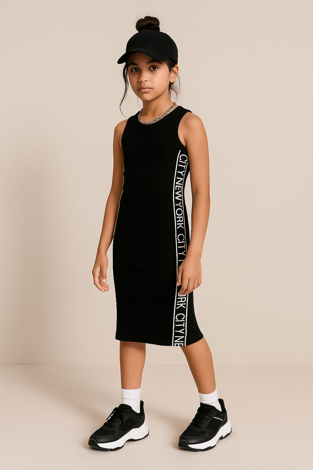 Robe Côtelée 