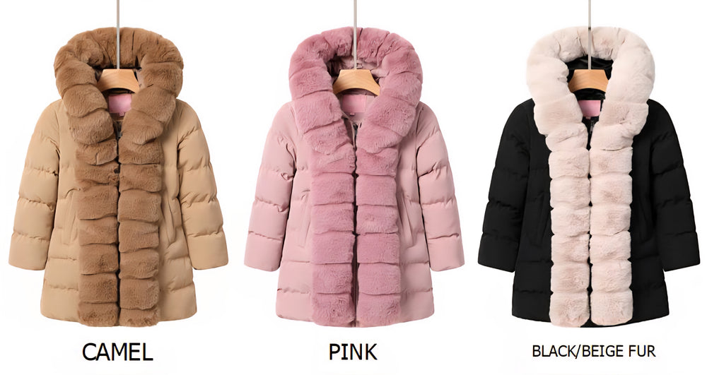 Doudoune Luxe Fille – Hiver 2025