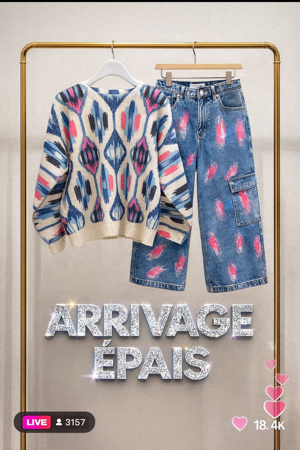 Nouveau Set Épais – Look Street Chic 2025 !